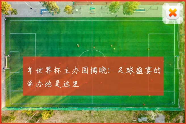 年世界杯主办国揭晓:足球盛宴的举办地是这里
